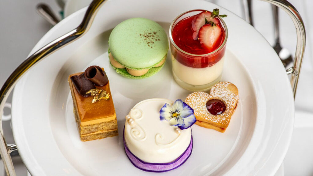Traditional afternoon tea service at the King Edward Hotel in Toronto
