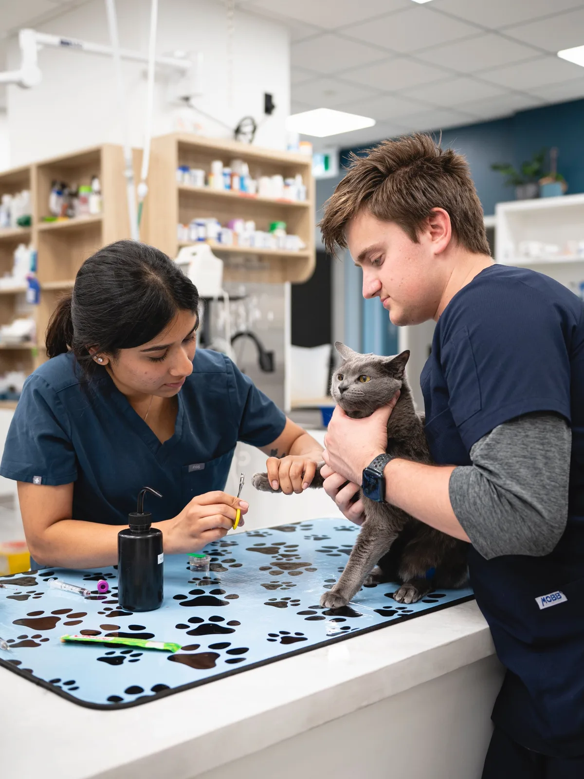 A real scene at Balmy Beach Pet Hospital in Toronto
