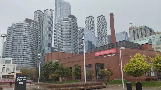 A real scene at Harbourfront Centre in Toronto