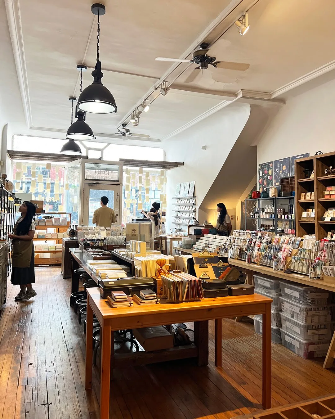 A real scene at Paper Plus Cloth in Toronto