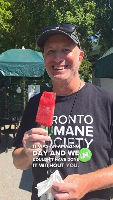 A real scene at Toronto Humane Society in Toronto