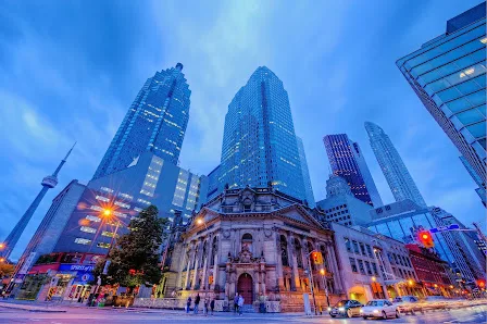 A real scene at Hockey Hall of Fame in Toronto