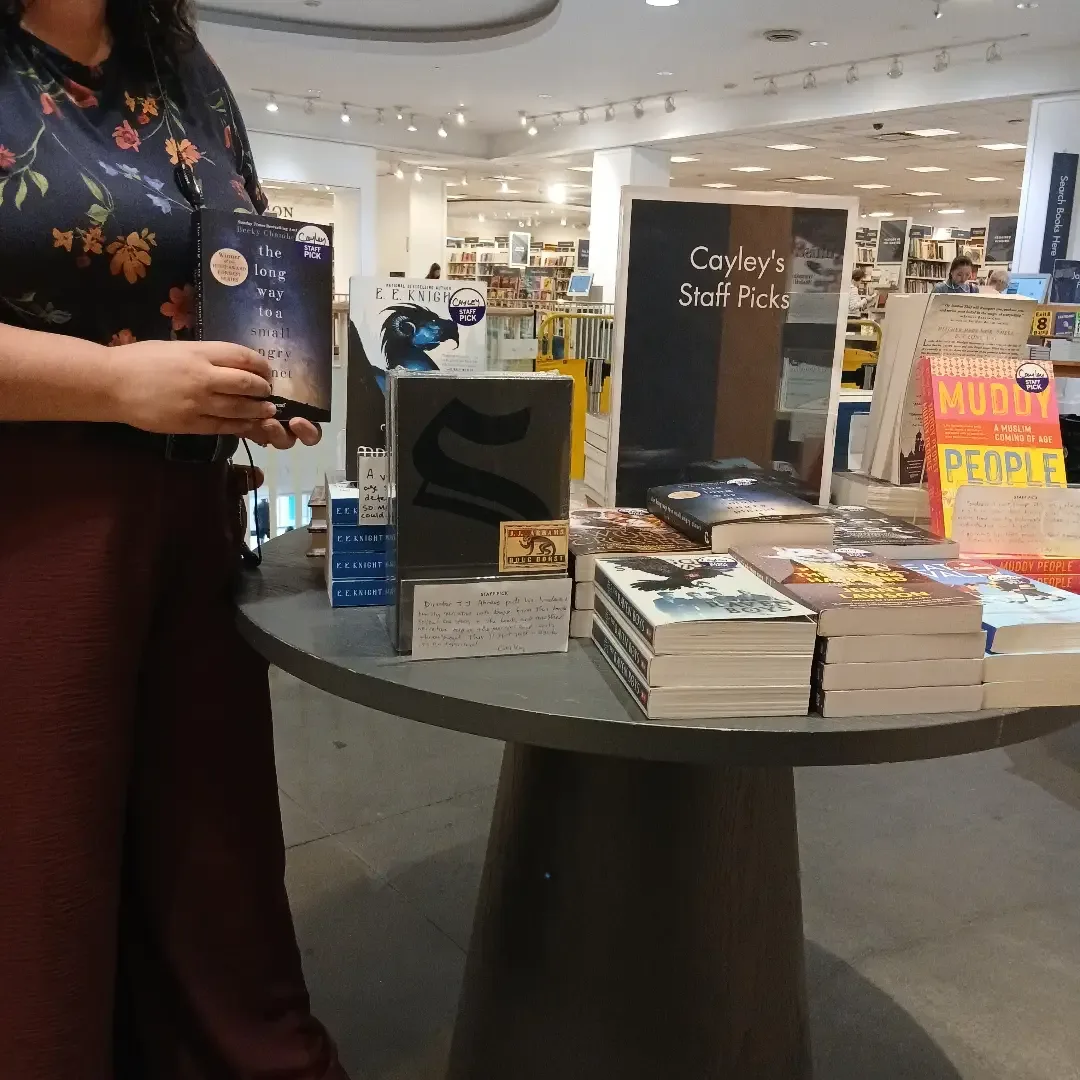 A real scene at Indigo Toronto Eaton Centre in Toronto