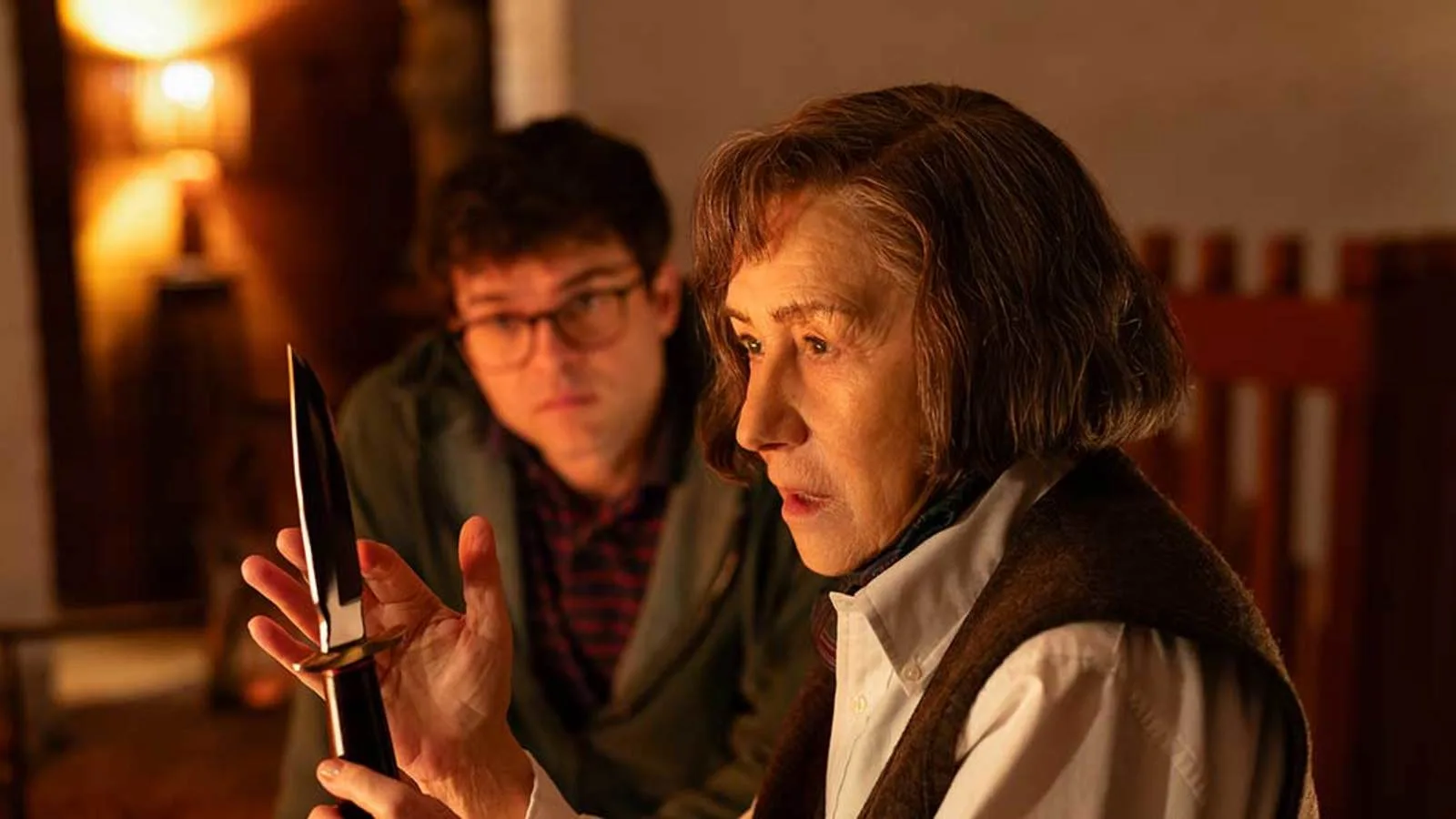 Helen Mirren appears in a scene from A Talent for Murder