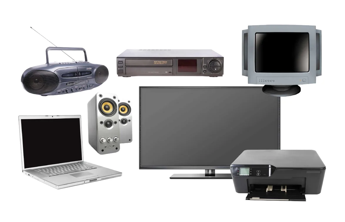 Examples of electronic equipment accepted as e-waste in Toronto