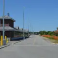 Allandale Waterfront GO Station beside Barrie