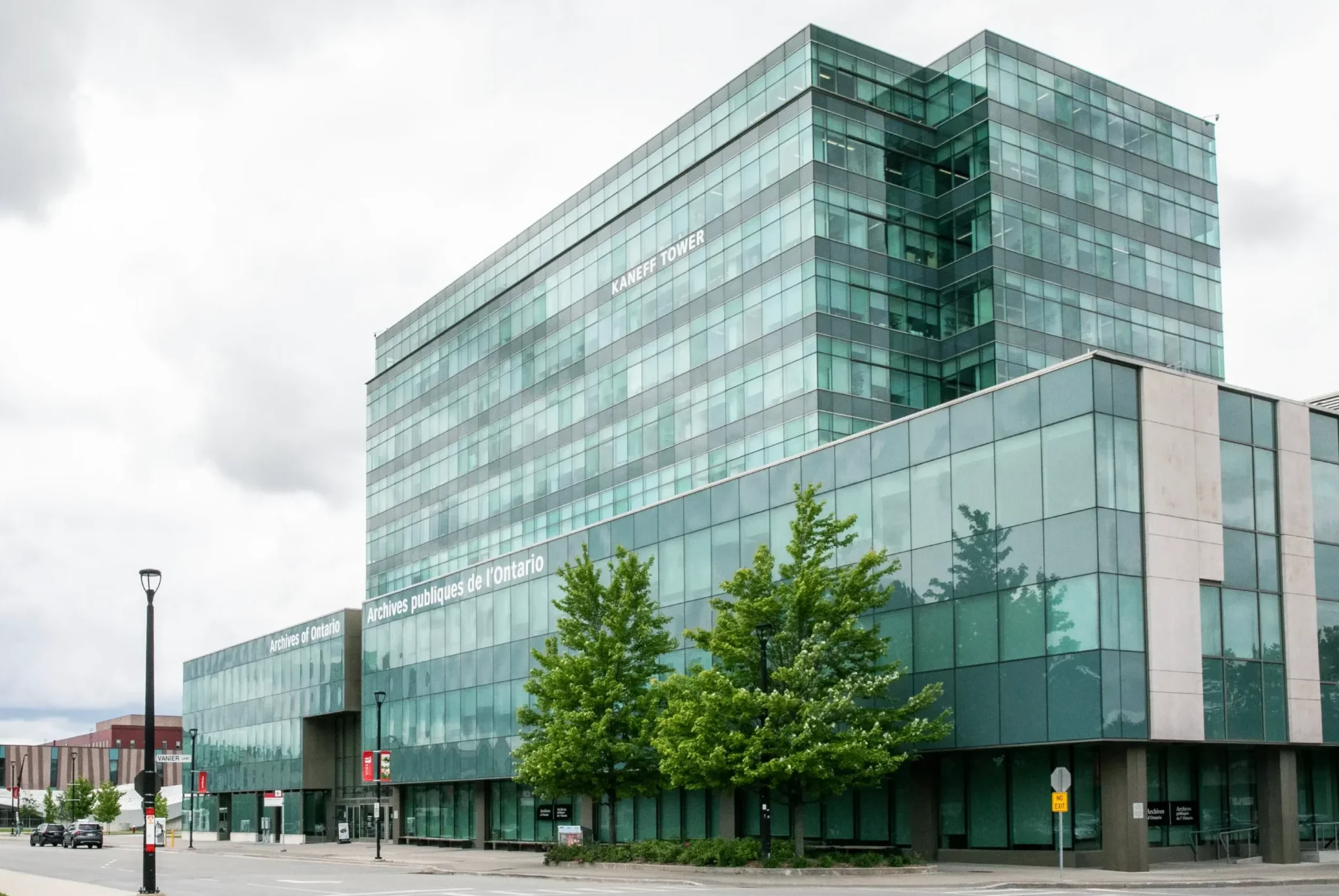 The Archives of Ontario building at York University