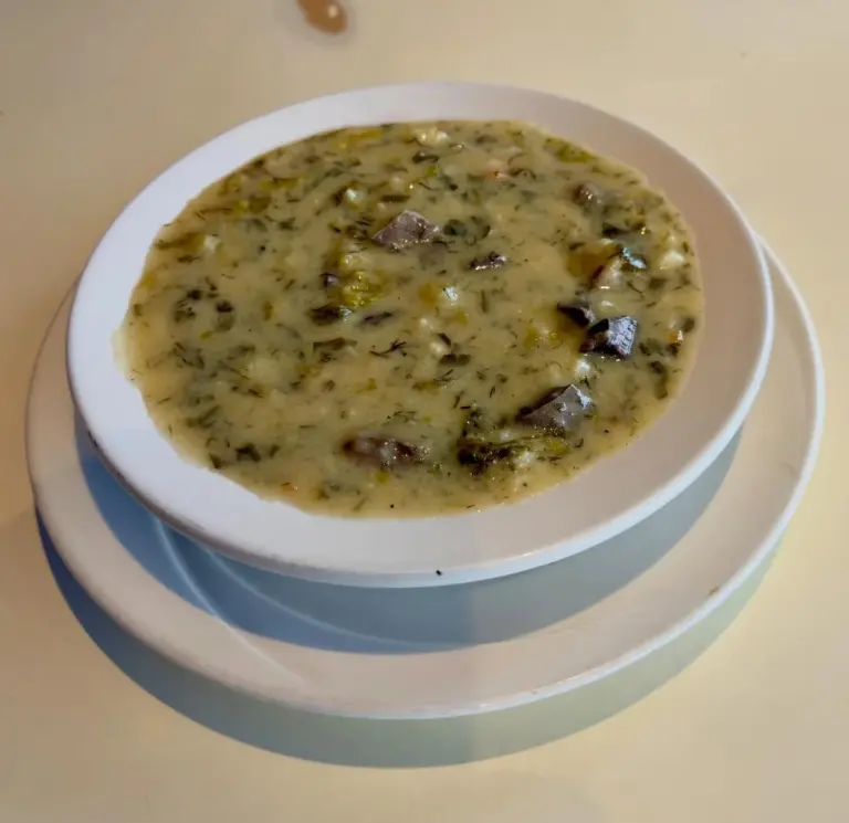 A Greek dish served at Athens Restaurant on the Danforth