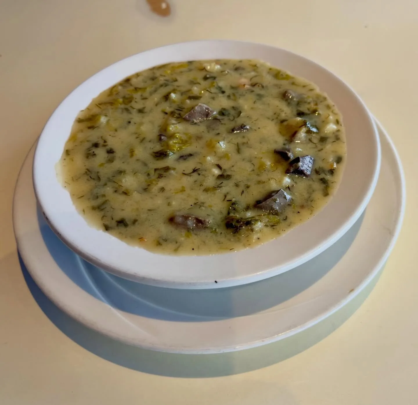 A Greek dish served at Athens Restaurant on the Danforth