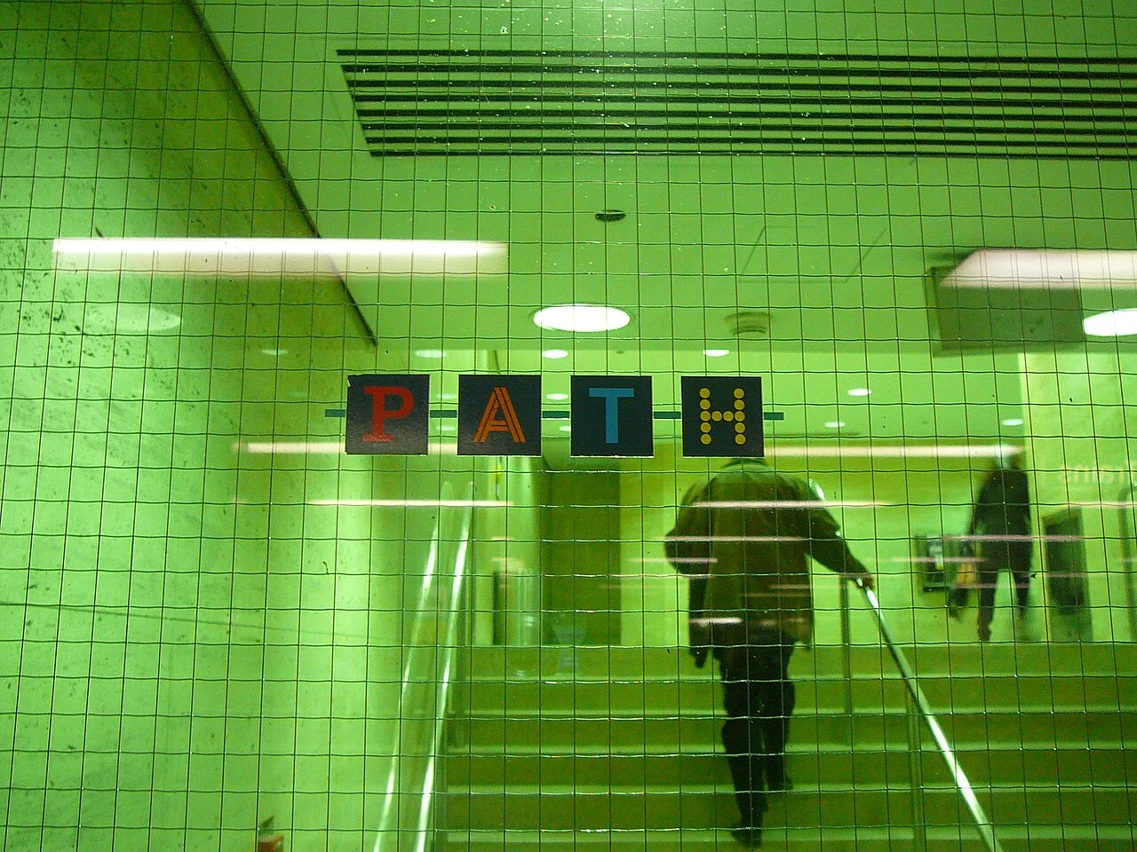 A corridor in Toronto's PATH network