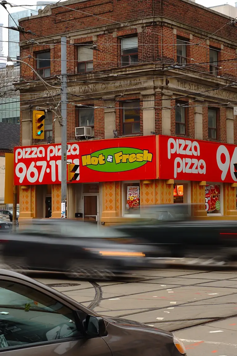 A Pizza Pizza storefront in Toronto