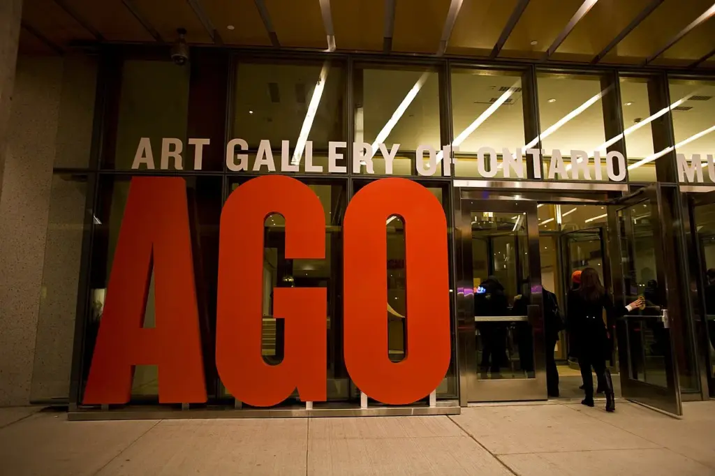 The Dundas Street entrance of the Art Gallery of Ontario