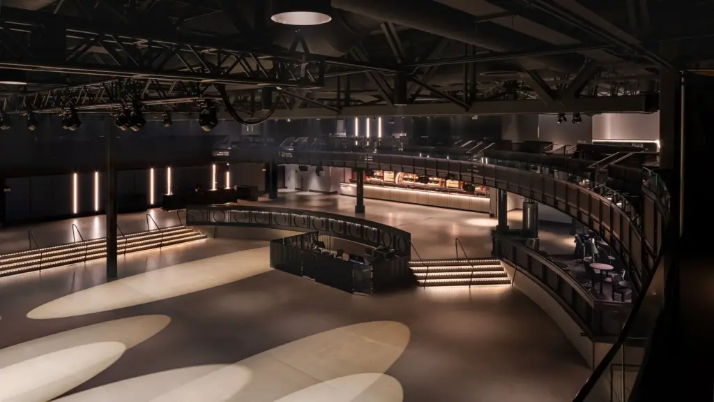 Main concert floor and balconies inside History Toronto