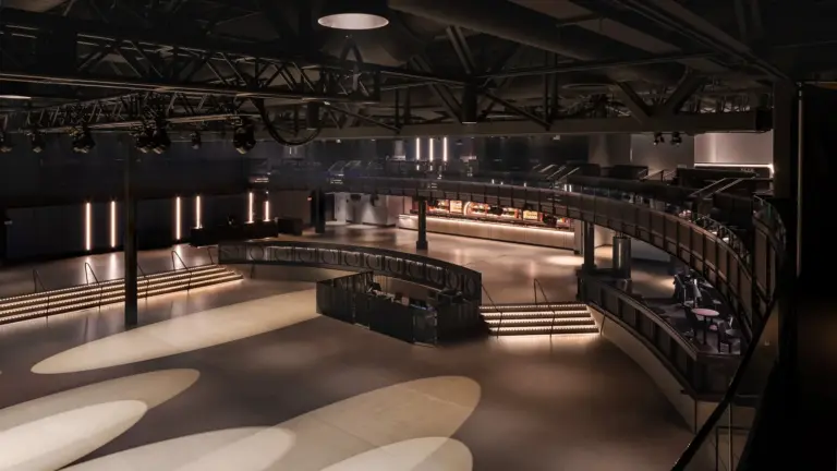 Main concert floor and balconies inside History Toronto