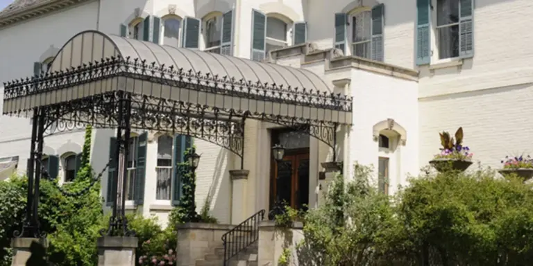 Spadina Museum house and garden in Toronto