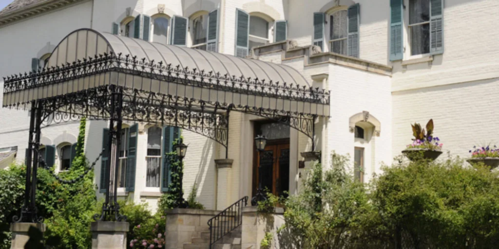 Spadina Museum house and garden in Toronto