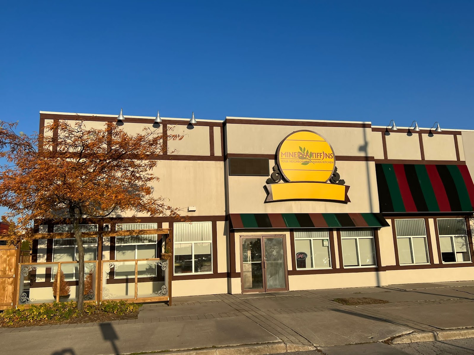 Google Maps photograph of Minerva Tiffins in Toronto