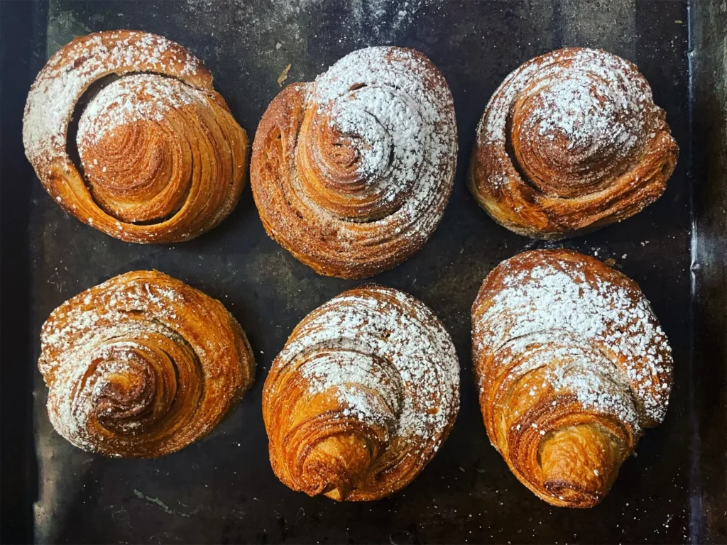 Freshly baked pastries from Dough Bakeshop