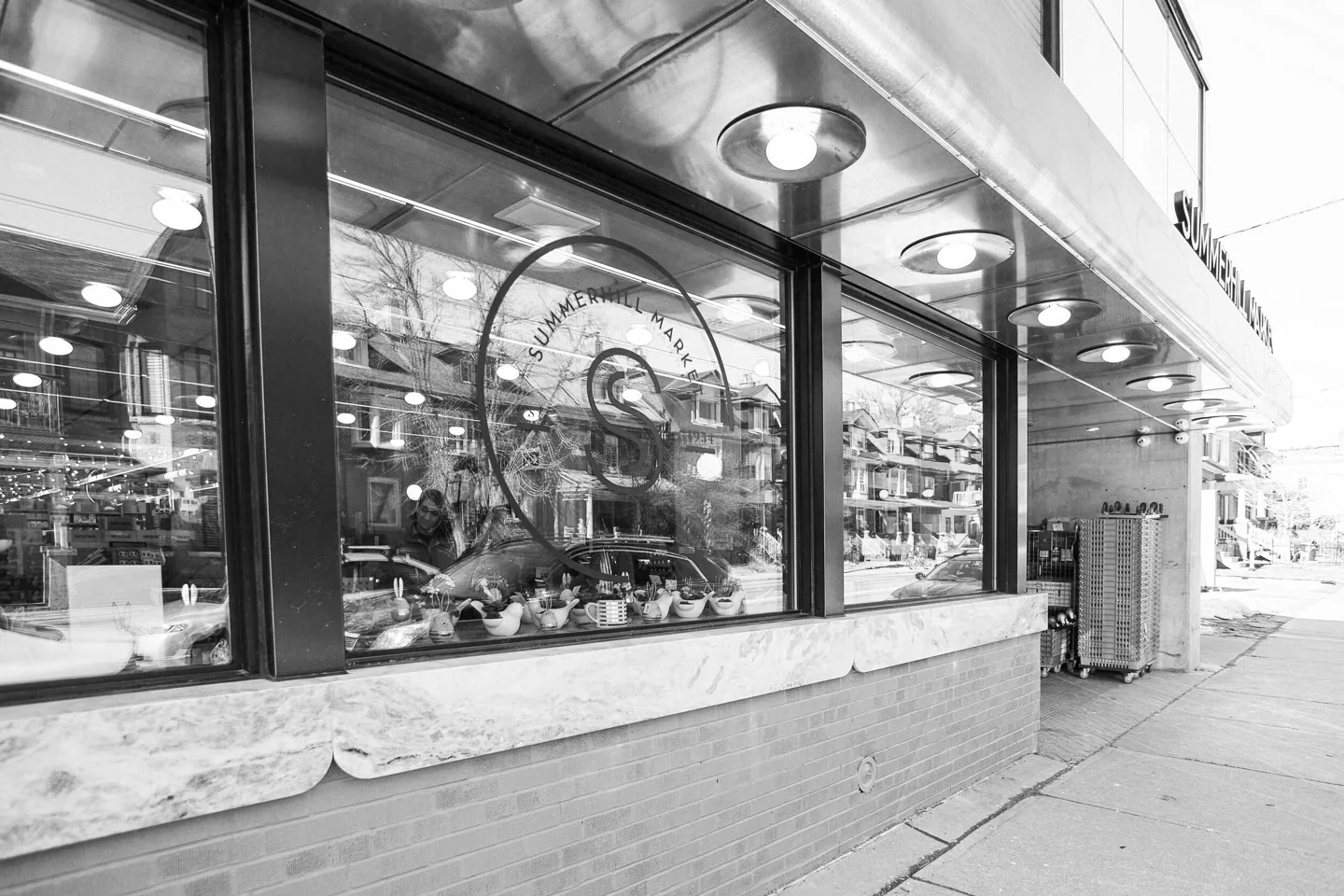 The entrance to Summerhill Market’s Annex store