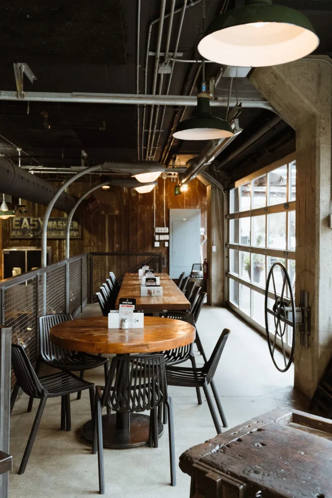 Open doors between LOCAL Liberty Village and its patio