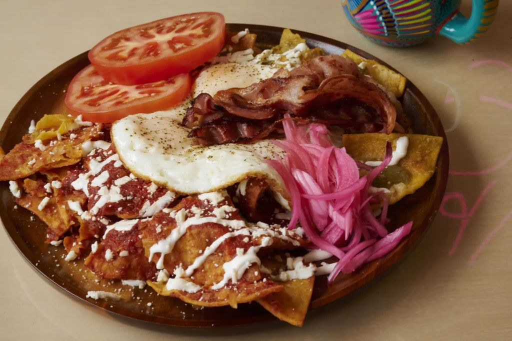 A brunch plate at Agave Azul on Queen Street West