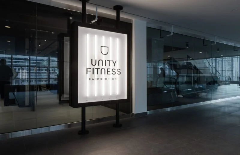 Entrance to UNITY Fitness in Toronto