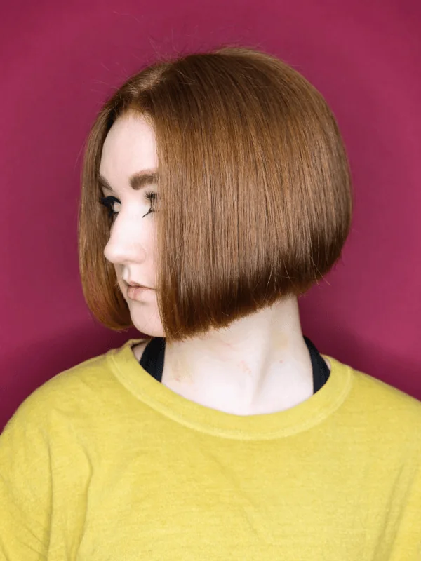 A hairstyle in the LES Studio portfolio