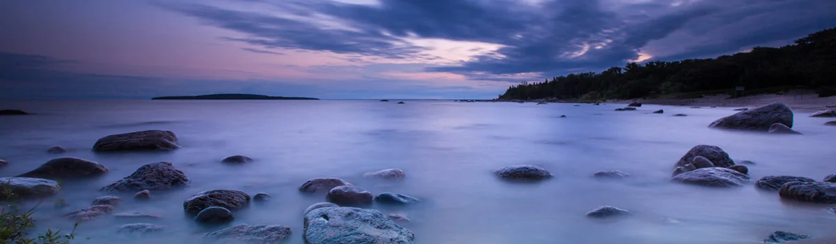 Awenda provincial park landscape