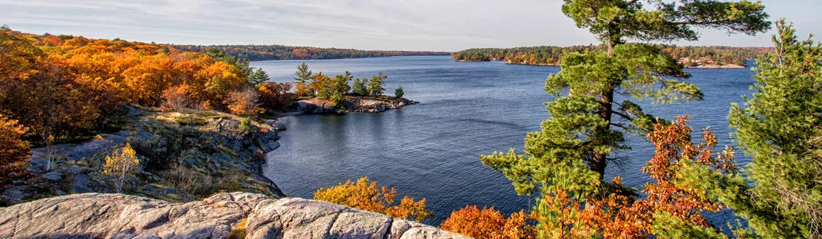 Killbear provincial park landscape