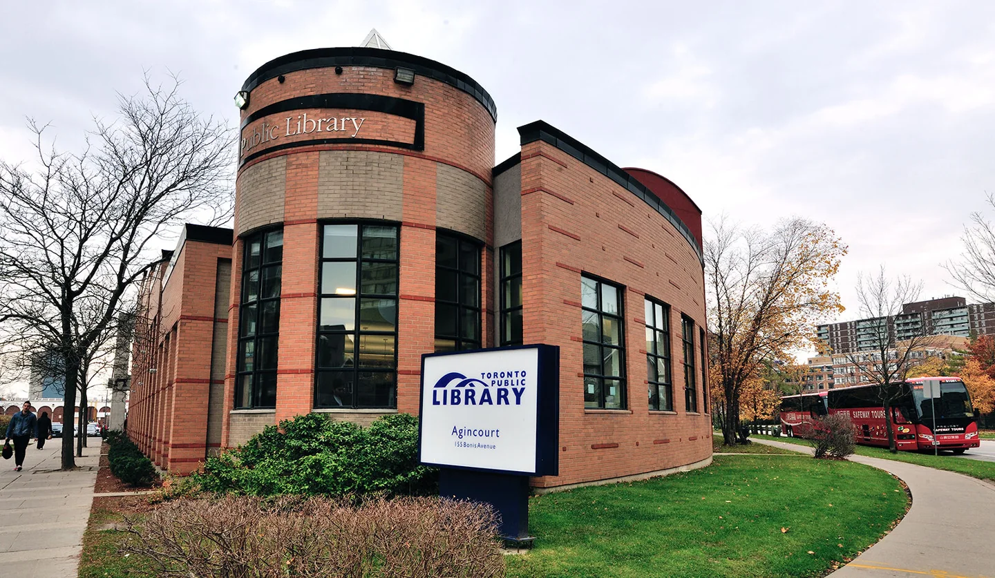 Exterior of Agincourt library