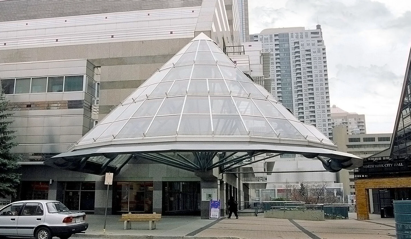 Exterior of North York Central Library library