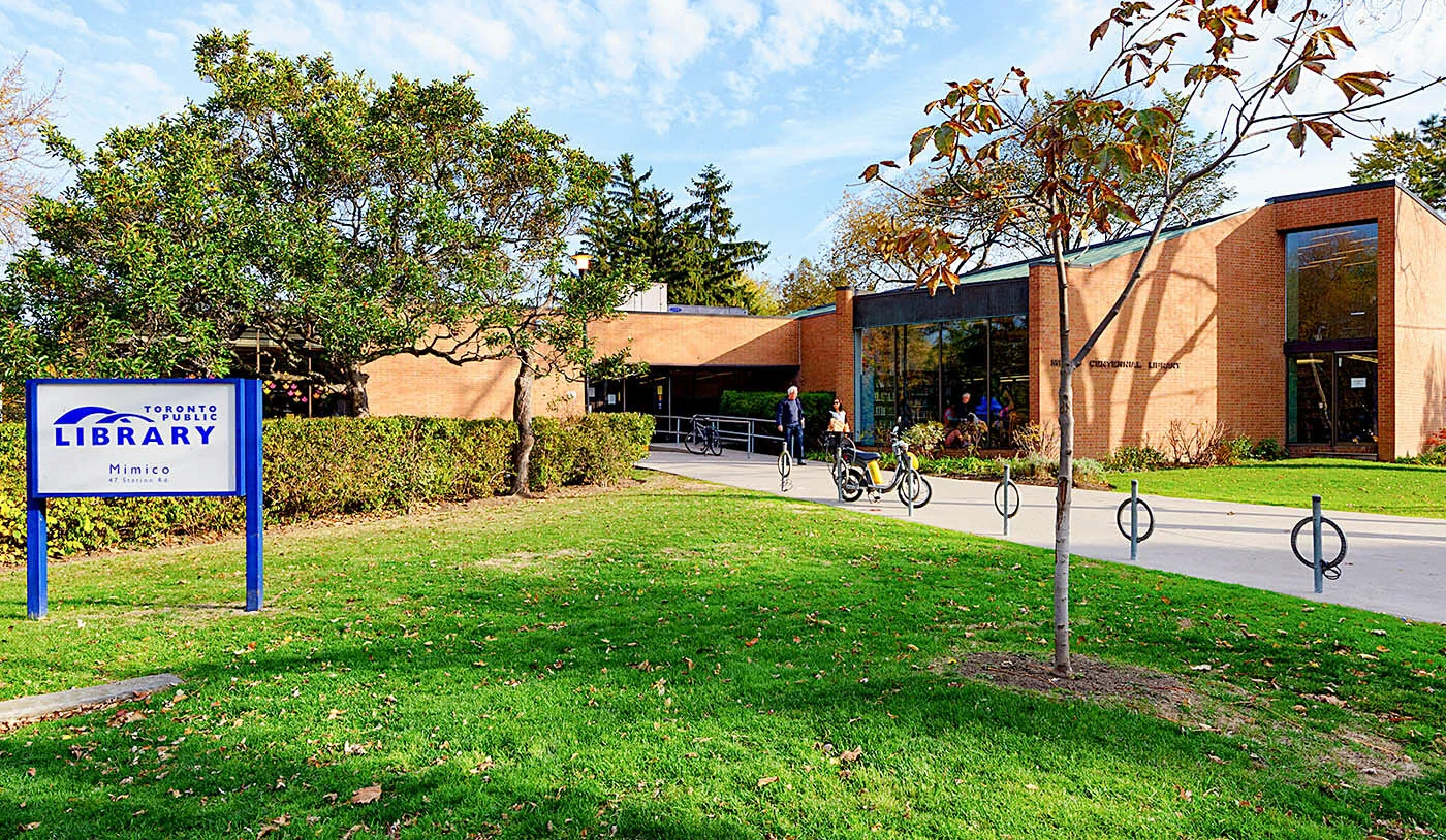 Exterior of Mimico Centennial library