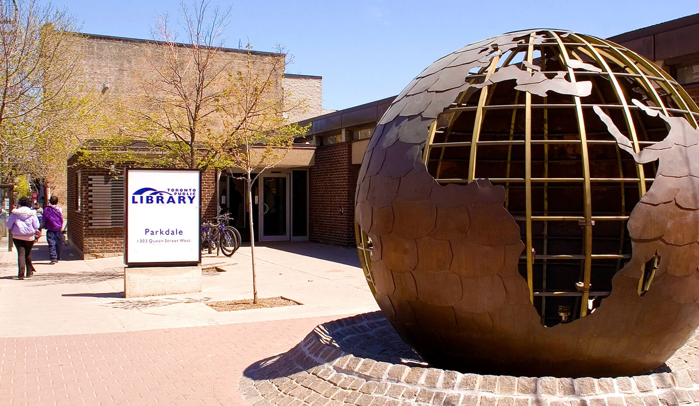 Exterior of Parkdale library