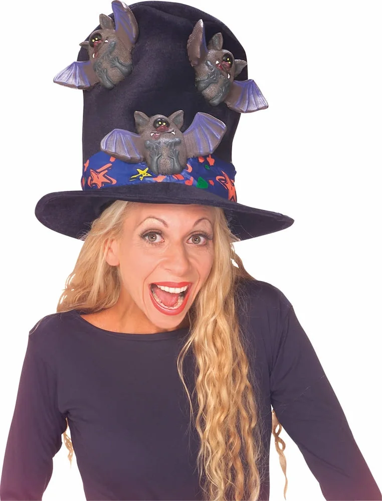 Kooky bat hat