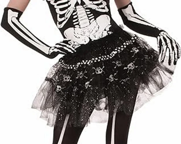 Product photograph showing skeleton tutu