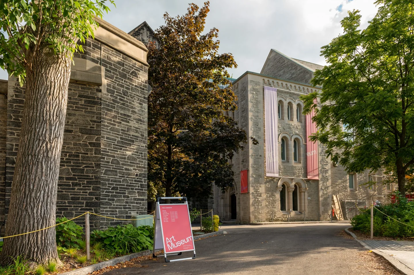 Entrance to the University of Toronto Art Centre