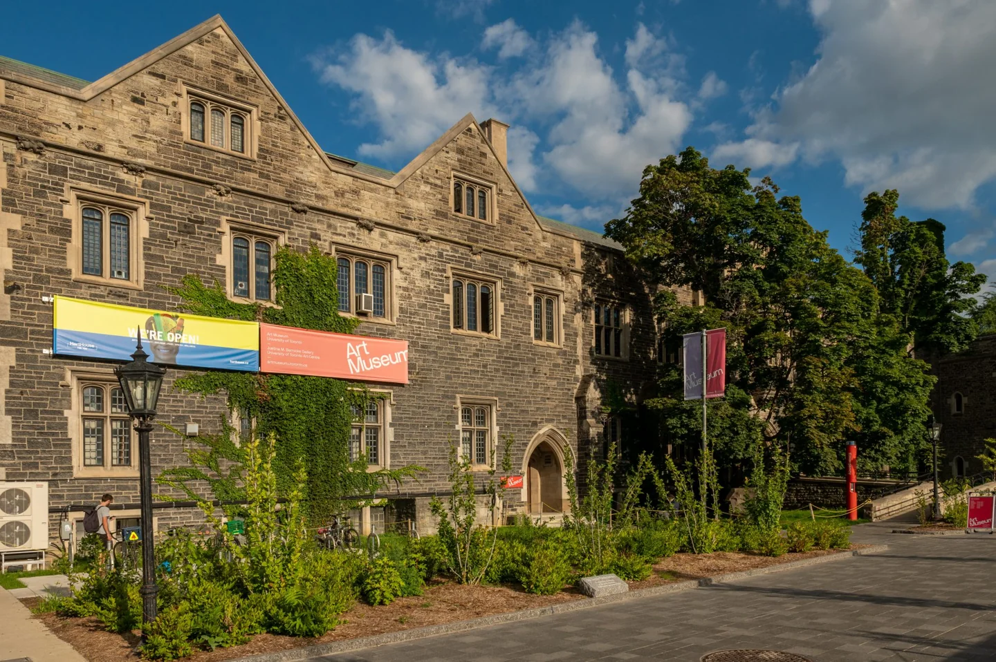Entrance to an Art Museum gallery at the University of Toronto