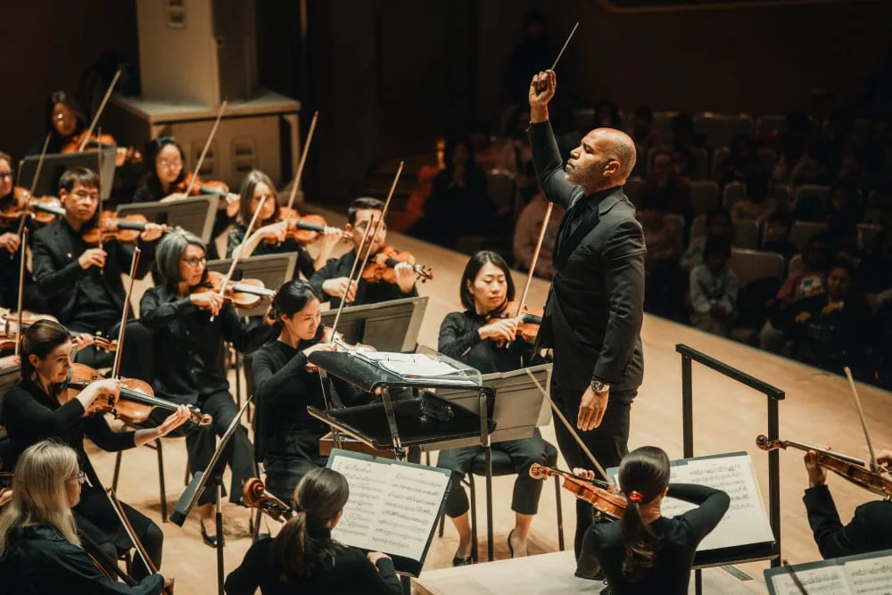 Toronto Symphony Orchestra musicians in performance