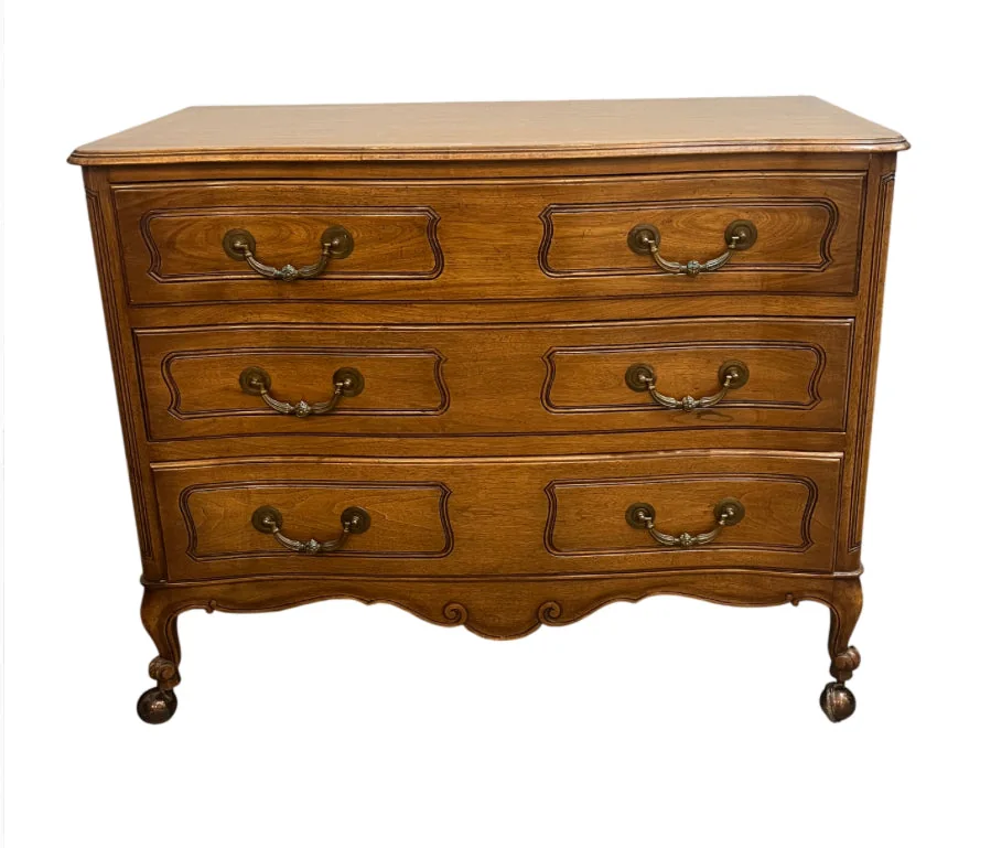 A used wooden dresser listed by Habitat ReStore North York