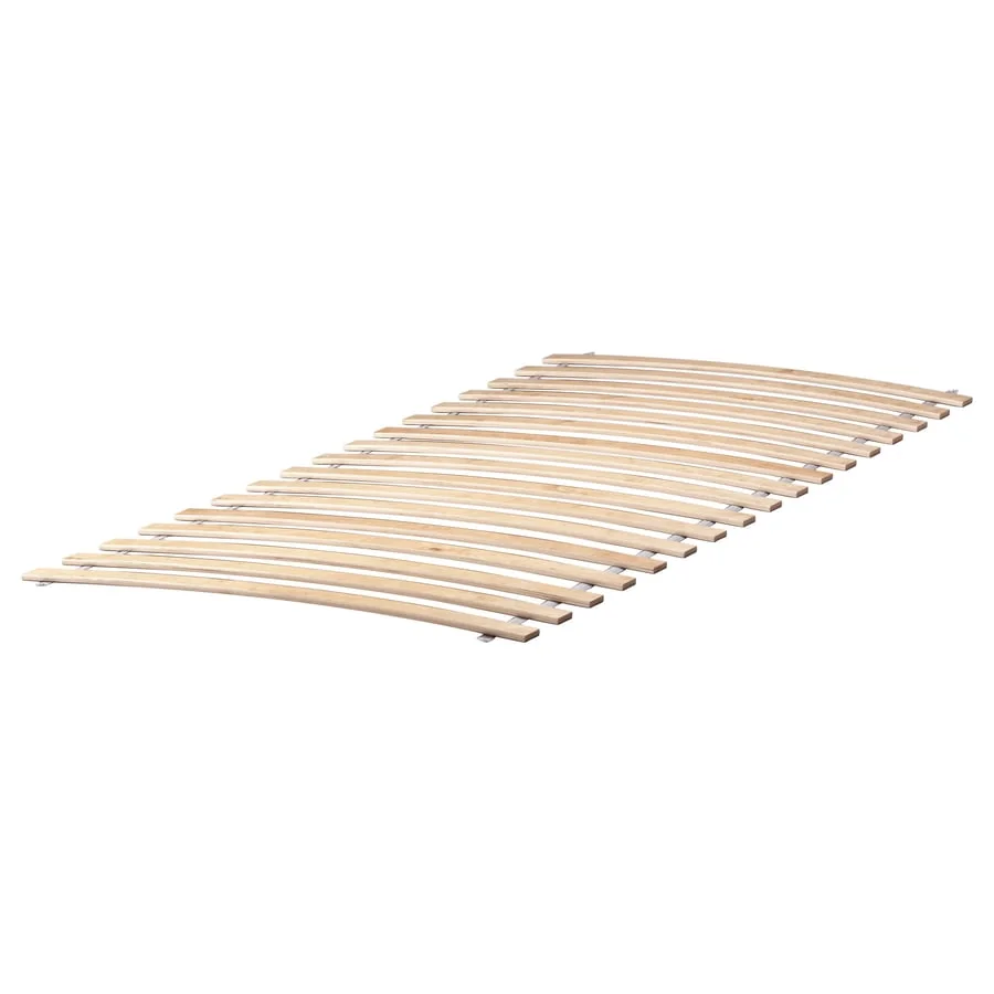 Wooden slats for a single bed base