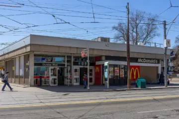 Exterior of a McDonald's restaurant in Toronto