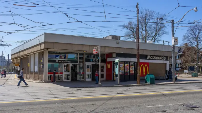 Exterior of a McDonald's restaurant in Toronto