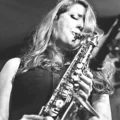 A saxophone player performing at Reservoir Lounge