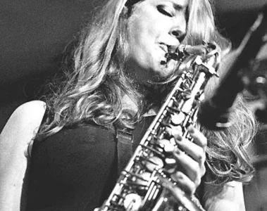 A saxophone player performing at Reservoir Lounge