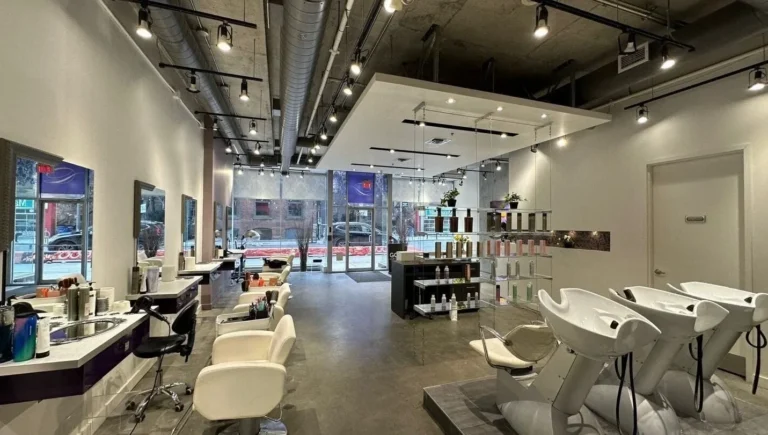 GOA Richmond salon interior.