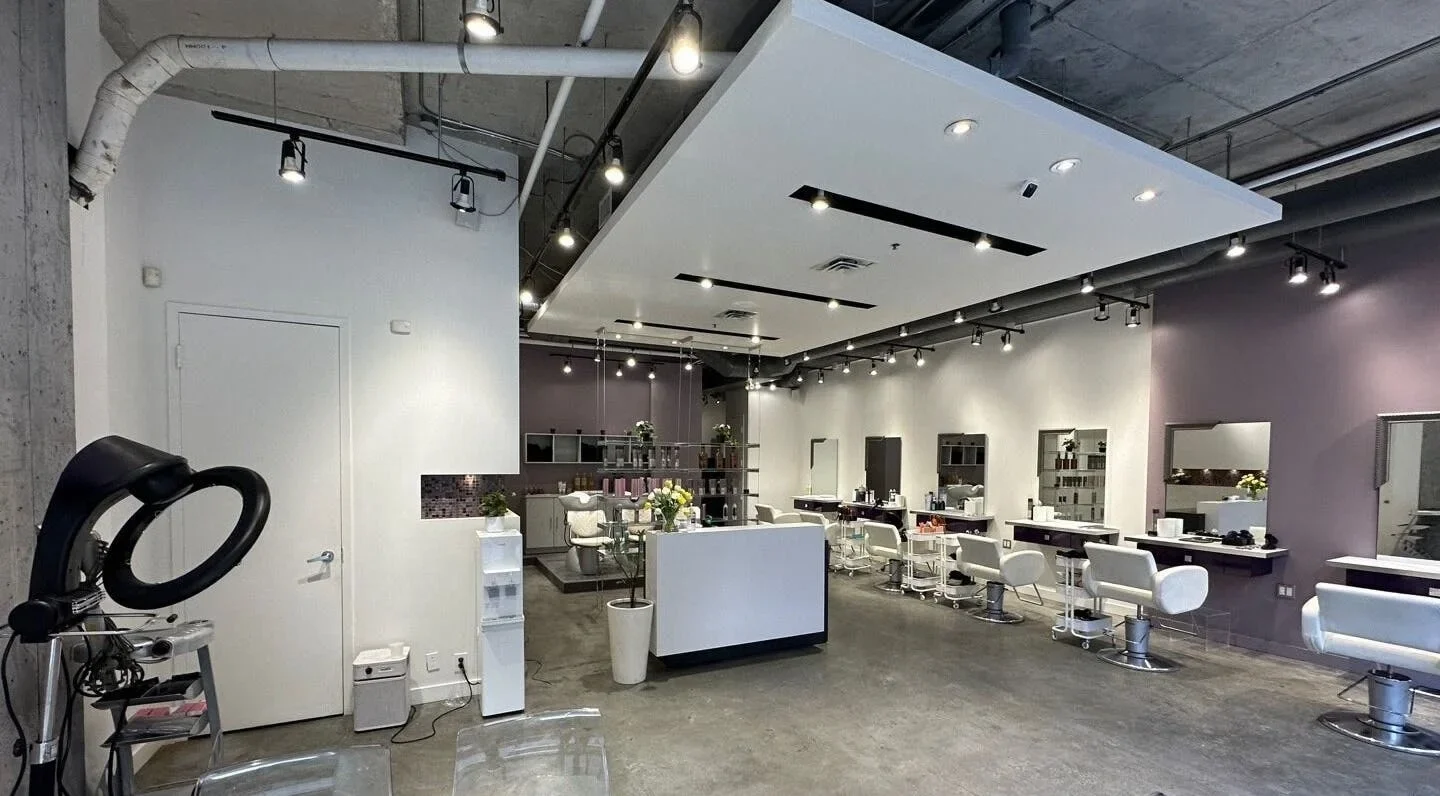 GOA Richmond salon interior.