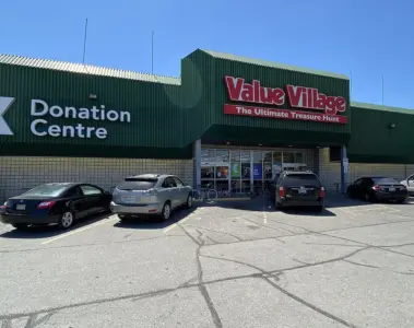 Exterior of a Value Village thrift store on Bloor Street West in Toronto
