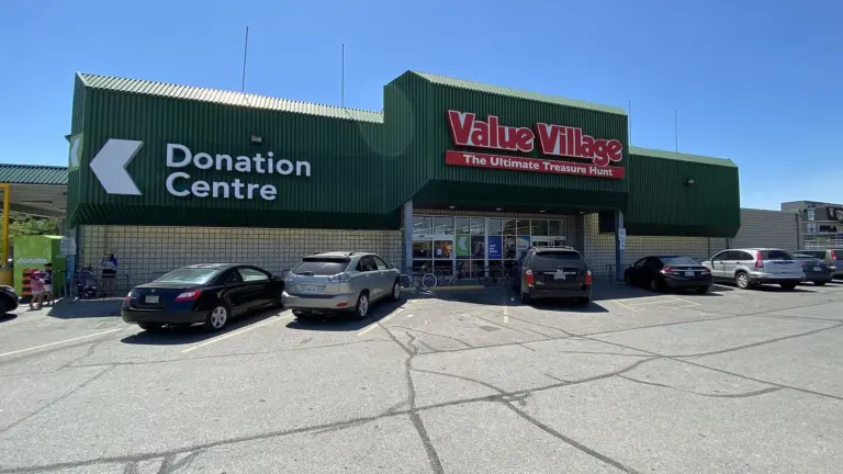 Exterior of a Value Village thrift store on Bloor Street West in Toronto