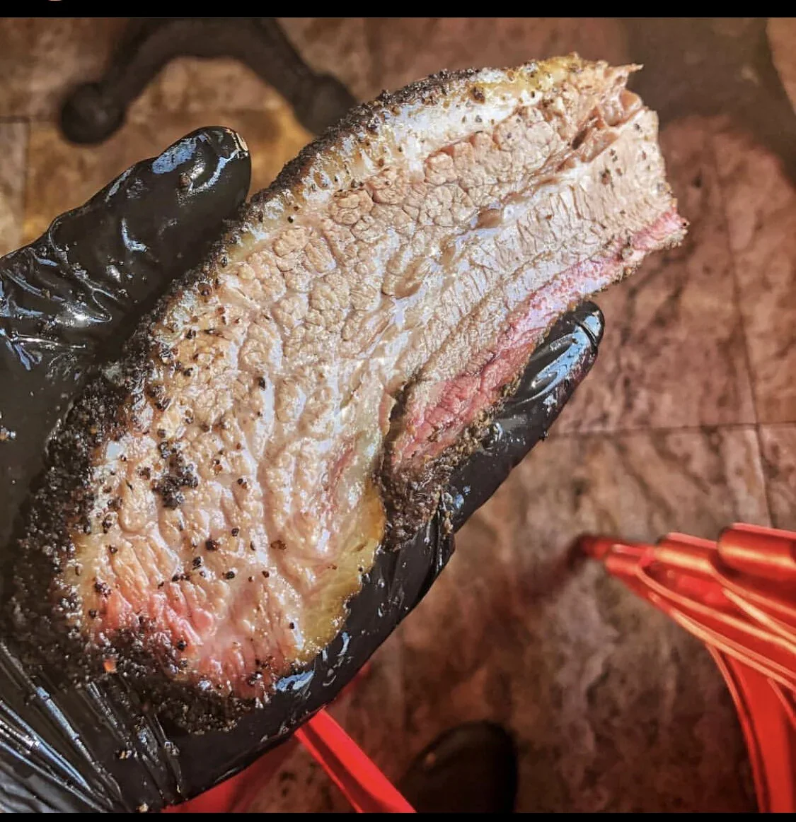 Brisket at Cherry Street Bar-B-Que