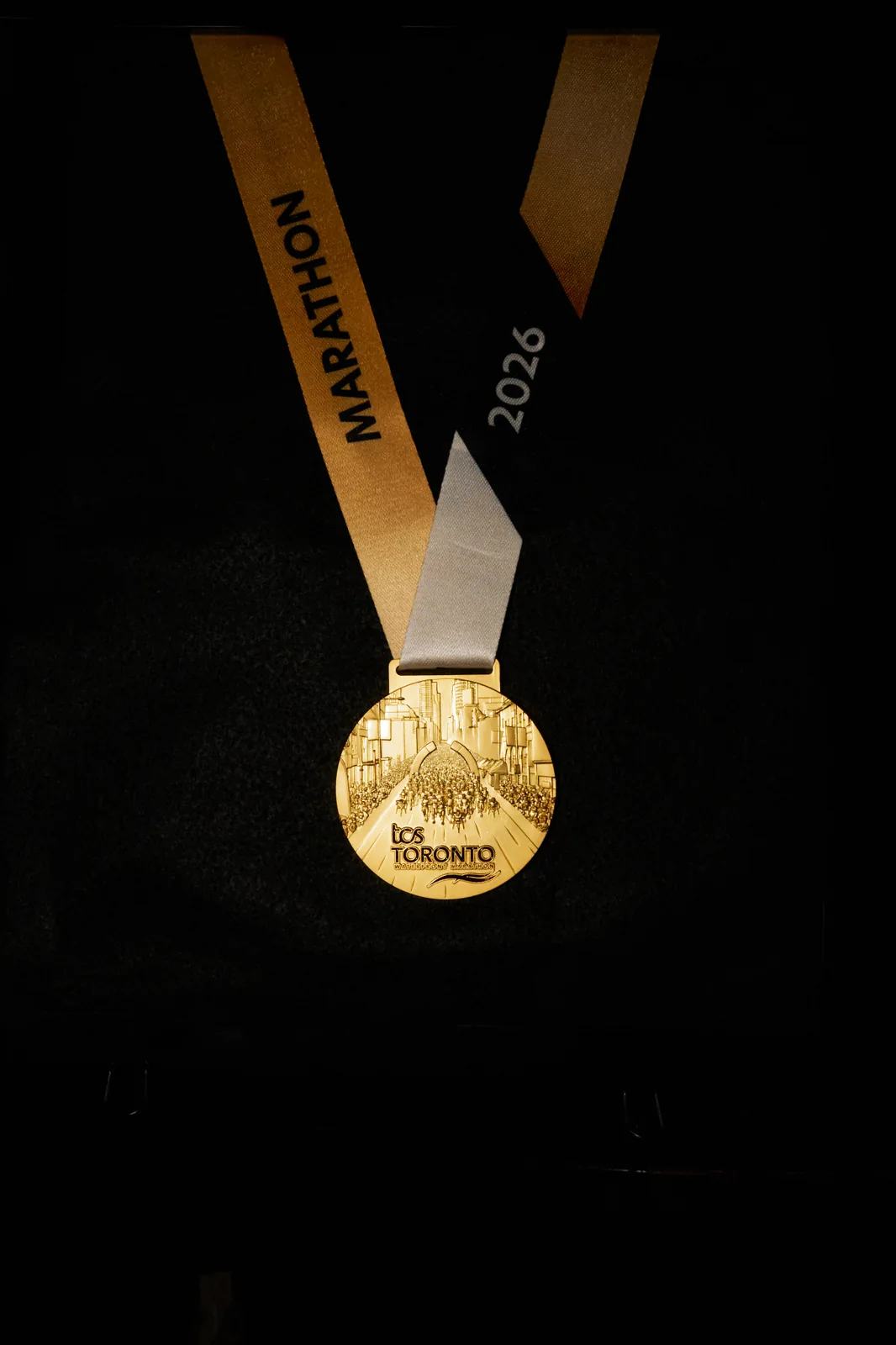 2026 Toronto Waterfront Marathon finisher medal